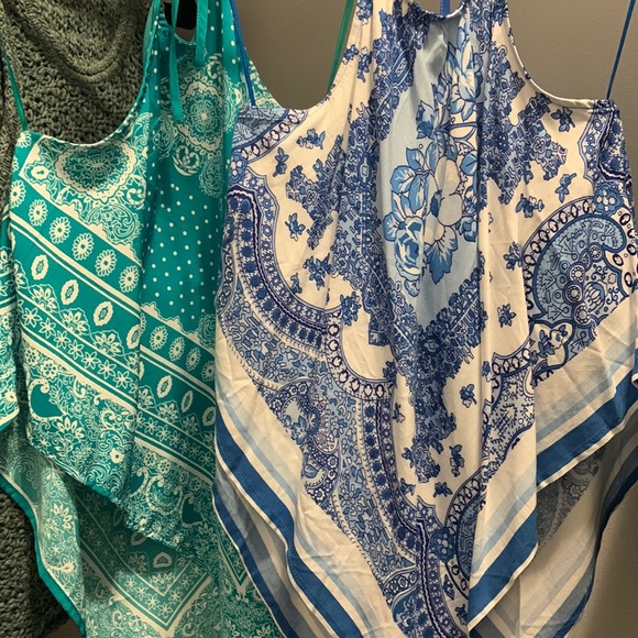 Twine & String Tops - scarf style top